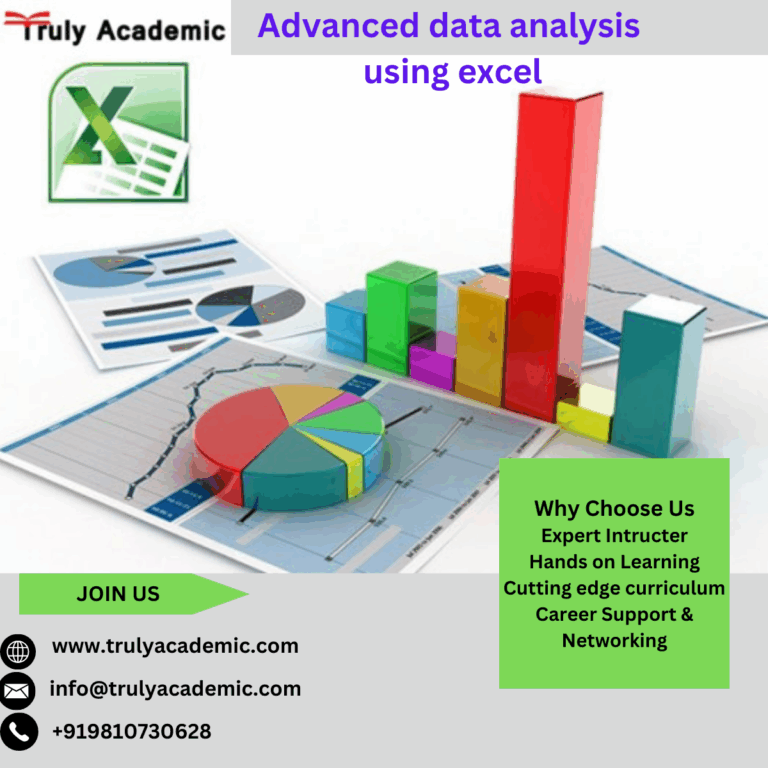 Advanced Data Analysis Using Excel